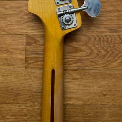 Fender Jazz Bass Custom 2004-2005 Onyx Black Vintage Made In Japan w/ Duncans and Hipshot image 13
