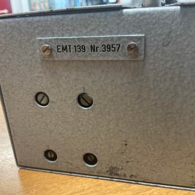 EMT 139 # TUBE MONO AMPLIFIER ULTRA RARE image 1