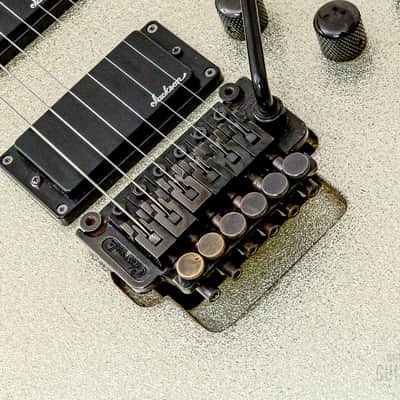 1990 Charvel by Jackson Soloist SL-140-HH Neck Through Platinum Pearl w/ Floyd Rose image 8