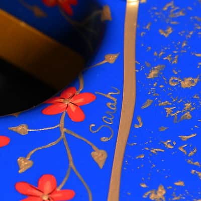 Fender Custom Shop Stratocaster "Blue with Red & Gold" Thorn / Gallenberger Project 2022 image 23
