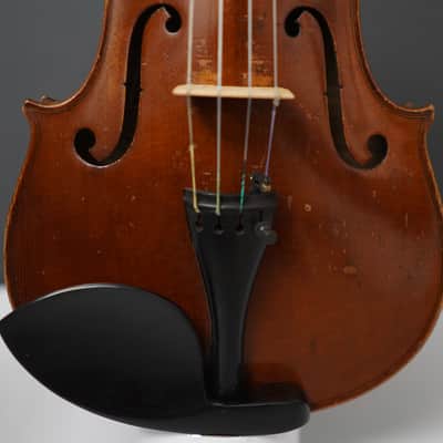 Czech violin, labelled and possibly by Benjamin Patocka, 1928 image 6