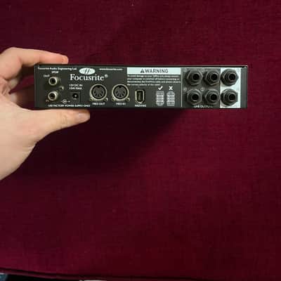 Focusrite Saffire Pro 14 Firewire Audio Interface 2000s - Black image 3