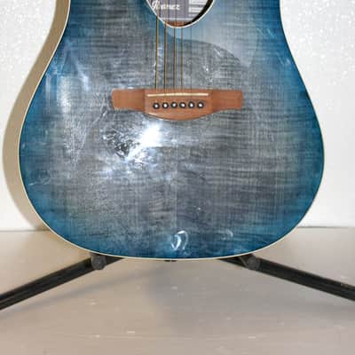 Ibanez ALT30FM-BDB Altstar 2021 - Present - Blue Doom Burst image 2