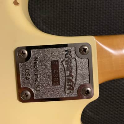 Kramer USA Baretta 1986 - Cream w. matching headstock (Rare) image 16