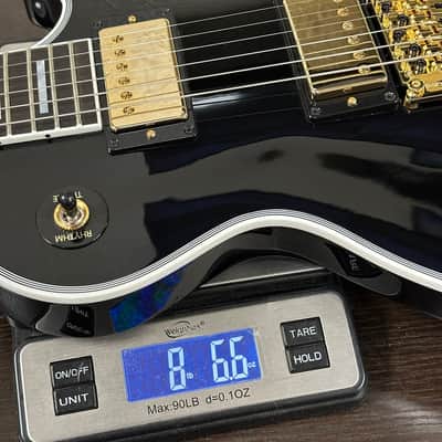 Gibson Custom Les Paul Axcess Custom w/Ebony Fingerboard Floyd Rose Gloss Ebony w/case CS600476 image 12