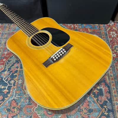 Pro Martin D-2812 Style Dreadnought Model D220 Made in Japan - 1970's image 7