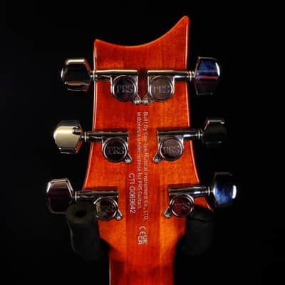 PRS SE Custom 24 Semi-Hollow Piezo Electric Guitar - Vintage Sunburst image 7