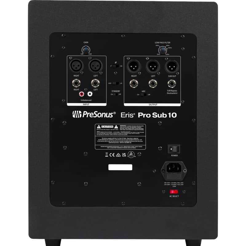 Presonus Eris Pro Sub 10 Active Studio Monitor image 2