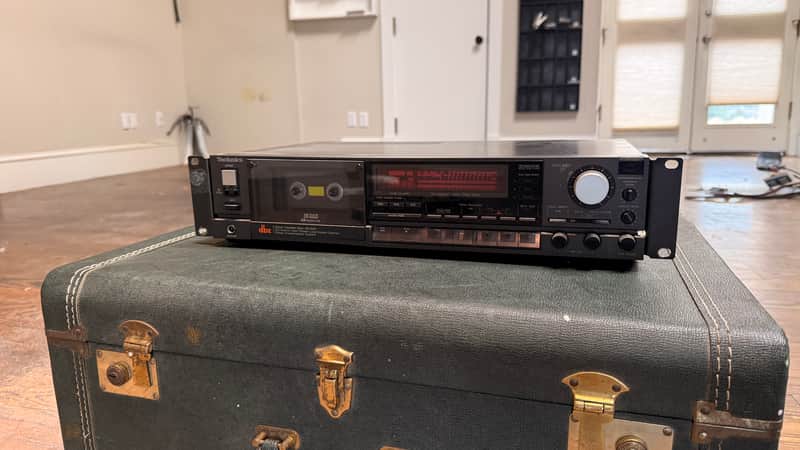 Technics RS-B100 3-Head Stereo Cassette Deck w/ Rack Ears image 1