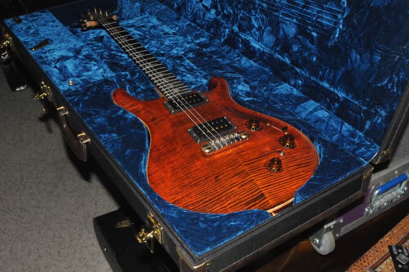 PRS P22  ARTIST Piezo Stoptail 2012  Orange Tiger image 1