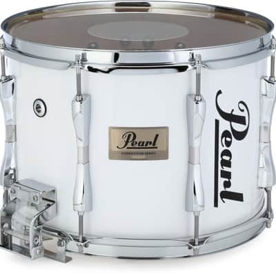Pearl Competitor CMS Marching Snare Drum - 13 inches x 9 inches  Pure White image 2