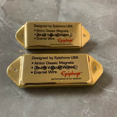 Epiphone Casino P-90 USA Dog Ear Pickups! one bridge and one neck image 5