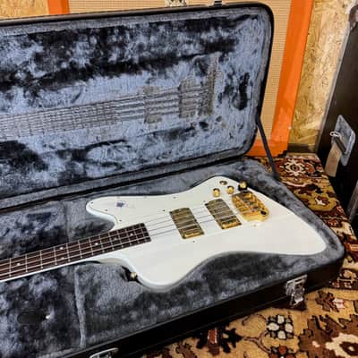 Vintage 1977 Gibson Thunderbird White Bicentennial Bass Guitar *Upgraded* 1970s image 2