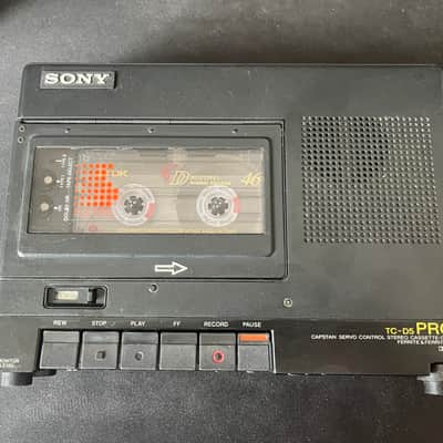 Sony TC-D5 Pro II Portable Stereo Cassette Recorder 1980 - 1994 - Black image 2