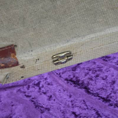 Burns Shadows Bass Case * RARE * made in UK in 1964 * Real vintage, also fits other big basses! * image 10
