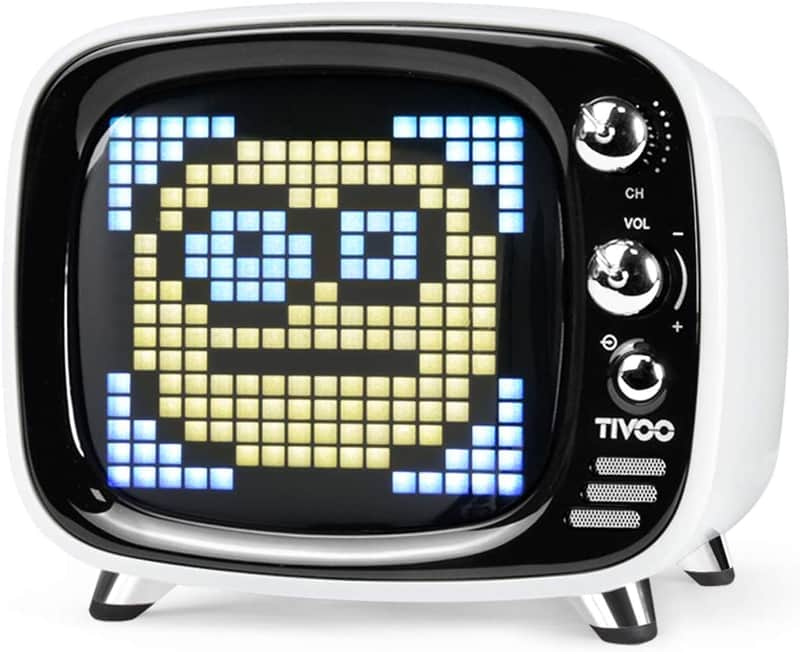 Retro Bluetooth Speaker - Pixel Art DIY Box, RGB Programmable 16X16 LED. image 1