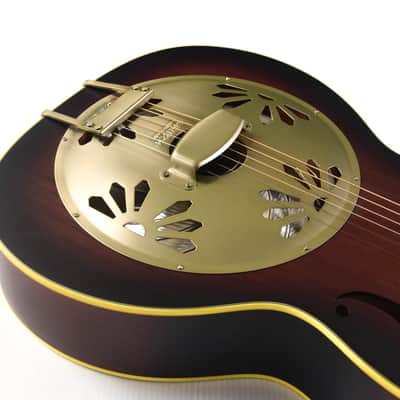 Gretsch G9241 Alligator Mahogany Round Neck Acoustic Electric Resonator - 2-color Sunburst image 6