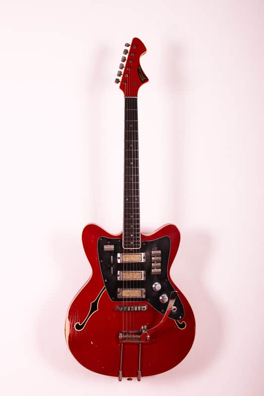 Rare Vintage Jolana Tornado 1963 Red image 1