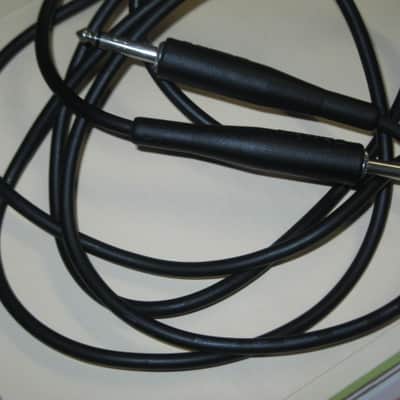 lightly used genuine Fender instrument cable, 10 feet, black PVC - Professional OFC (oxygen-free copper) Noiseless Instrument Cable (1/4" Straight TS Male to 1/4"Straight TS Male plugs) image 21