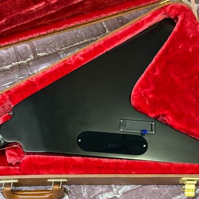 Epiphone Flying V Prophecy 2024 Black Aged Gloss w/ UPGRADED GIBSON CASE New Unplayed 6lbs12oz #158 image 15