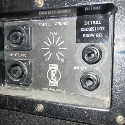 David Eden Amplification D118 XL Cabinet 2005 | Reverb Canada