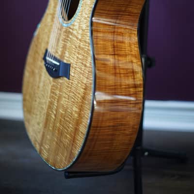 2005 Taylor K14ce Acoustic-Electric Guitar – All Solid AA-Grade Hawaiian Koa image 20
