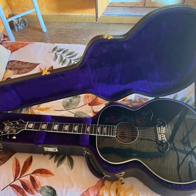 GIBSON J-200 BLACK ROSE MODEL CENTENNIAL 1994 REN FERGUSON image 4