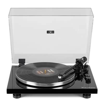 Audizio Toledo Premium Record Player Black image 3