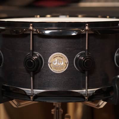 DW 10/12/14/15/16/20/24/6x14" Collector's Series Drum Set - Ebony Stain image 20