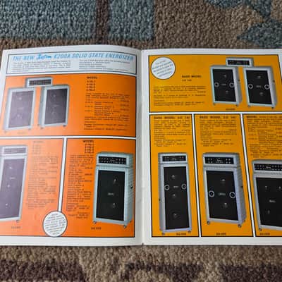 Vintage Circa 1967 Kustom Full-Line, Full-Color Catalog! Rare, Original Case Candy, Paperwork! image 2