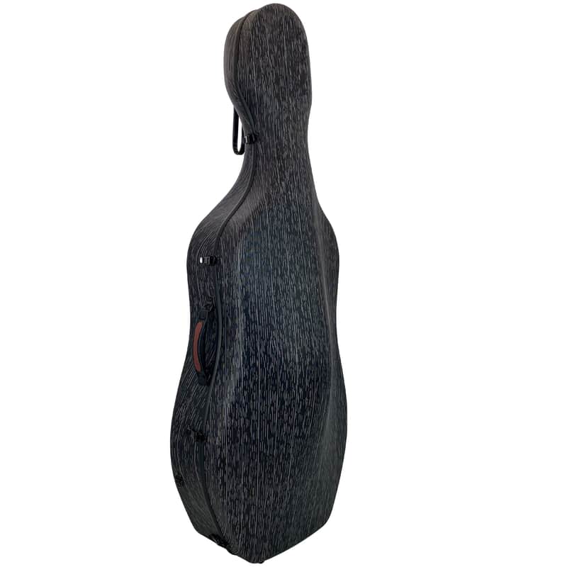 D’Luca Carbon Fiber Cello Case 4/4 Full Size Black image 1