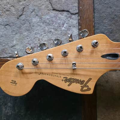Fender Hendrix MIM strat reverse headstock w/dlx bag 2015 - blk image 5