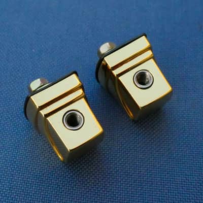 Yamaha Maple Custom Gold Lugs Pack Of 2 Pin On Top Rare image 4