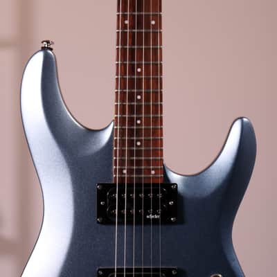 Schecter C-6 Deluxe Electric Guitar - Rosewood Fingerboard, Satin Metallic Light Blue image 5
