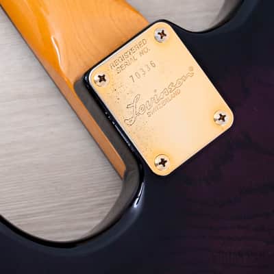 1989 Levinson Blade R3 S-Style Superstrat SSS Misty Violet image 16