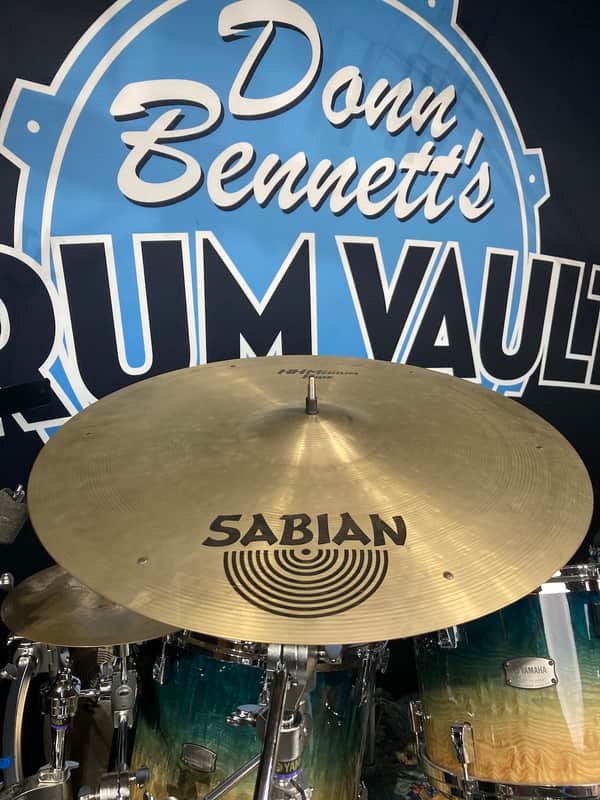 David Garibaldi's Tower of Power Sabian 20" HH Hand-Hammered Medium Sizzle Ride Cymbal With 6 Rivets, 2526g (#46) image 1