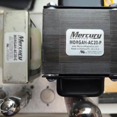 Morgan AC20 Deluxe 20W 1x12 Combo — Celestion Blue — Mercury Magnetics — Joe Morgan Signed — Twilight Finish image 12