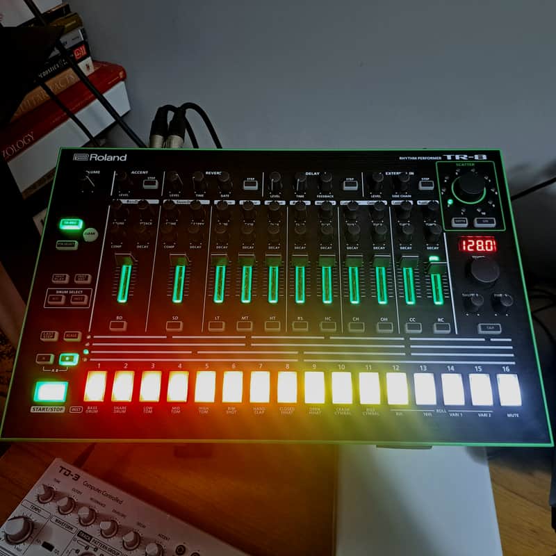 Roland AIRA TR-8 Rhythm Performer Drum Machine 2014 - Present - Black image 1