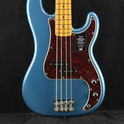 Mint Fender American Professional Classic Precision Bass Faded Lake Placid Blue Maple Fingerboard image 1