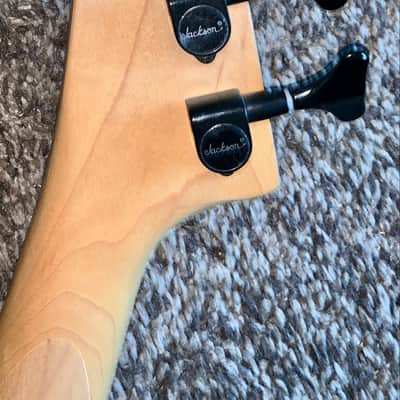Jackson X Series Concert Bass Quicksilver  with bound neck and matching headstock  electric bass guitar, active electronics image 12