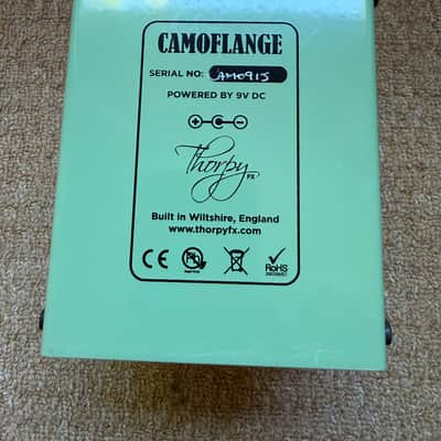 ThorpyFX  Camoflange Flanger 2019 - Silver and Seafoam image 4