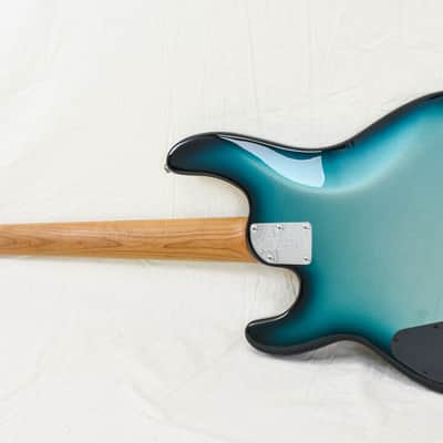 Ernie Ball Music-Man Stingray Special HH - Frost Green Pearl image 10