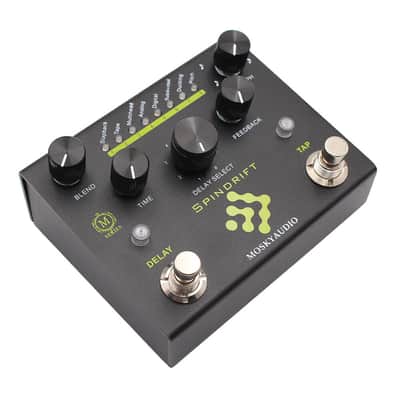 Mosky SPINDRIFT Digital Delay with TAP Guitar Effect Pedal 8 Mode Metal Shell image 2