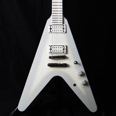 Epiphone Limited Edition Brendon Small "Snow Falcon" Flying V Snow Burst image 2