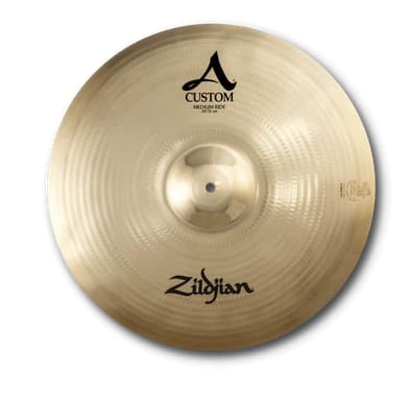 Zildjian 20" A Custom Medium Ride - Brilliant image 1