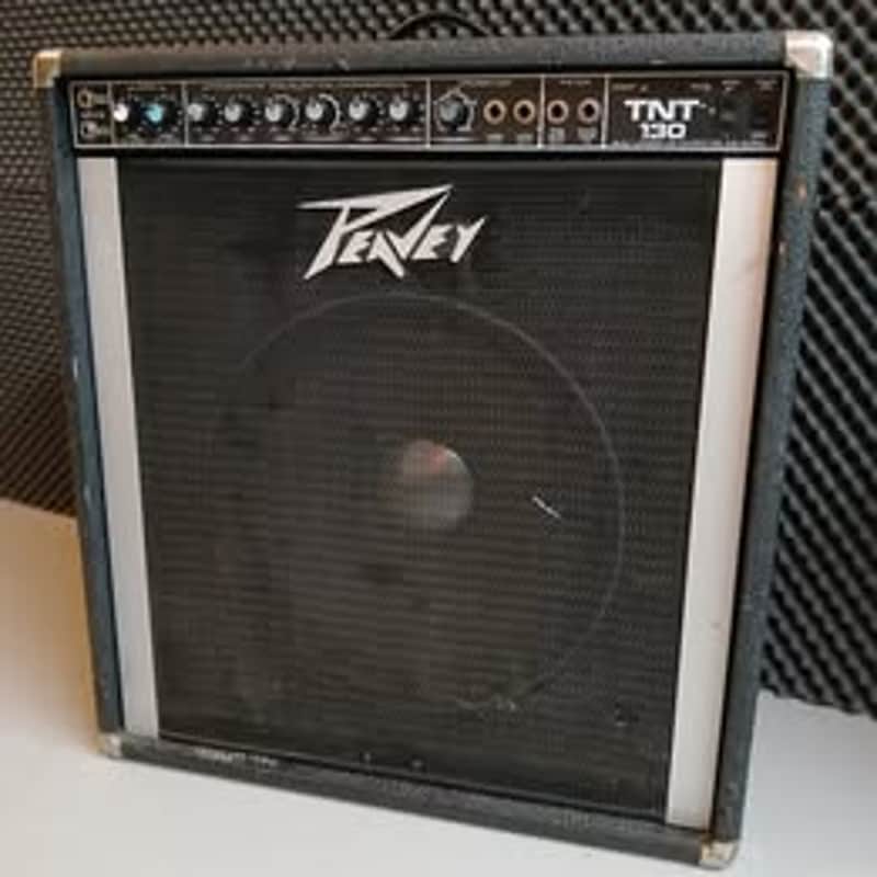 Vintage Peavey TNT 130 Bass Combo Amp – 15" Black Widow Speaker – Fully Serviced! image 1