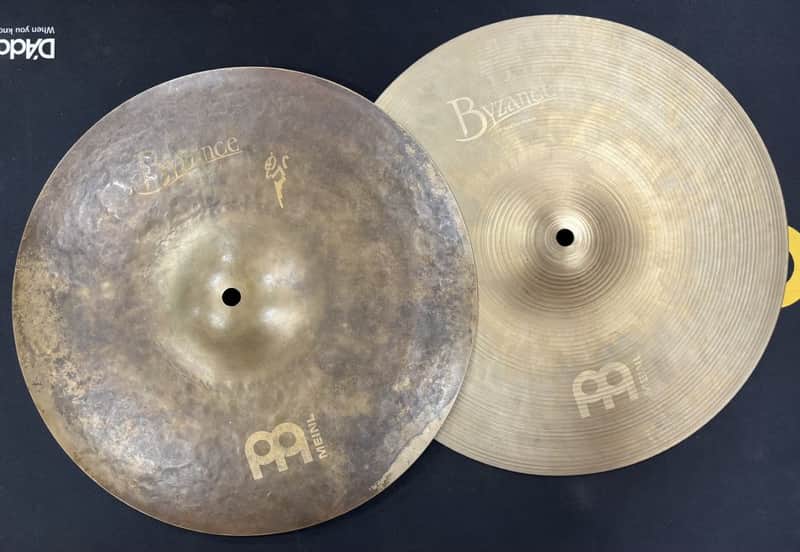 Meinl Byzance Vintage B14SAH 14 Benny Greb Sand Hi-Hat 14-inch Charleston for acoustic drum kit - Signature... image 1