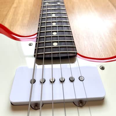 MODIFIED Fender Player II Jazzmaster - Coral Red image 10