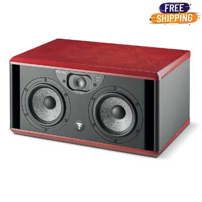 Focal Professional ST6 Twin6 2.5-way Studio Monitors with Beryllium Inverted Dome Tweeter - Red image 1