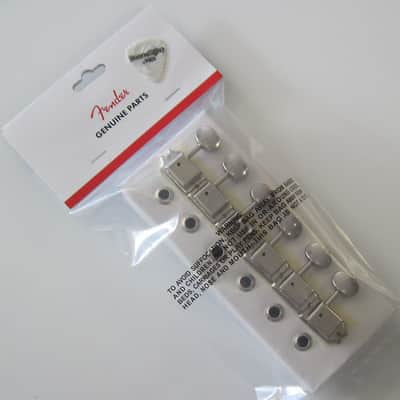 Fender American Vintage Nickel Staggered Stratocaster Telecaster Tuners 0992074105 image 1